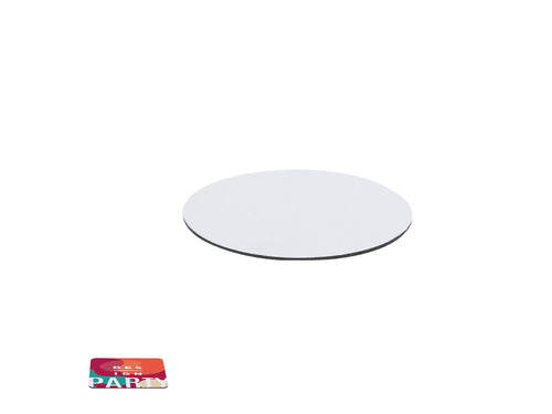 Sous-verre fabriqué en polyester avec base antidérapante en silicone - Kriston Personnalise