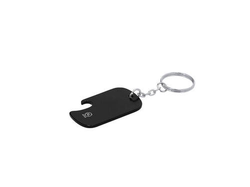 Porte-clés ouvre-bouteille en aluminium recyclé - Sawad Personnalise