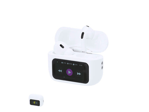 Écouteurs intra-auriculaires avec écran tactile équipés de la technologie ANC (Active Noise Cancellation) et ENC (Electronic Noise Cancellation), qui réduisent significativement les bruits externes pour offrir une...