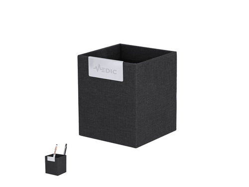 Stylo fabriqué en RPET 300D bicolore, avec détail métallique de finition brillante - Xadry Personnalise