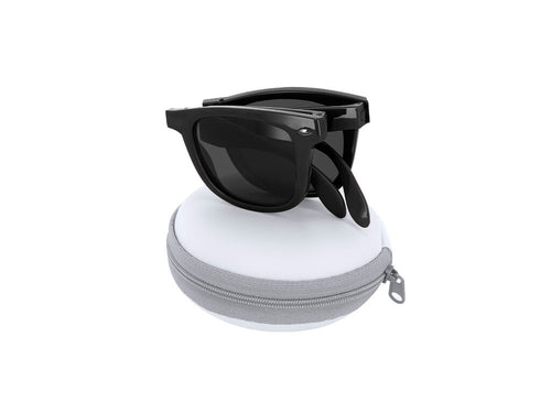 Lunettes de soleil pliables avec protection UV400, fabriquées en PC Recyclé - Kenyad Personnalise