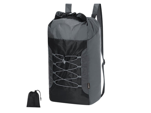 Sac à dos pliable en polyester RPET 210D et ripstop résistant - Xeblaz Personnalise