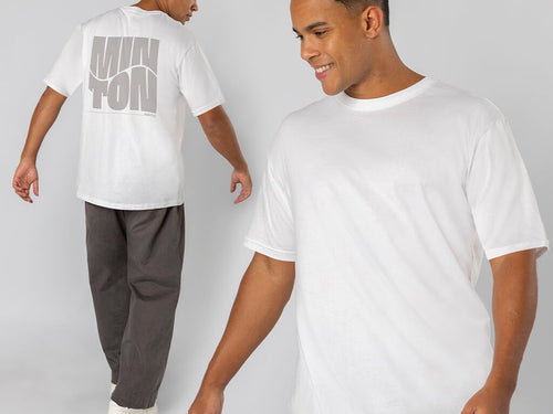 T-shirt oversize à manches courtes confectionné en coton de jersey de 200 g/m² - Minton Personnalise