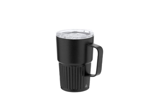 Tasse thermique en acier inox recyclé à double paroi et d'une capacité de 400 ml - Finbar Personnalise