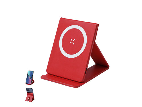 Chargeur sans fil magnétique 15W, fabriqué en PU - Zirnal Personnalise