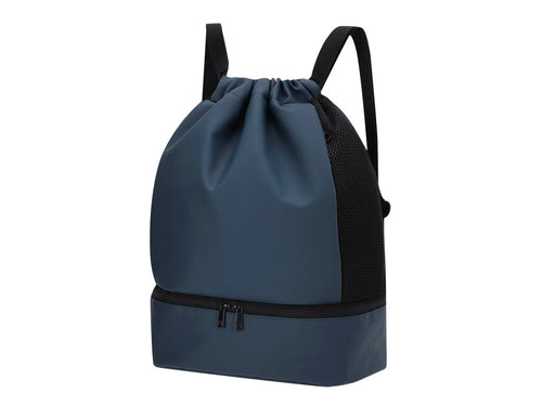 Sac en doux PU avec compartiment principal fermé par cordes et petit poche intérieure avec fermeture éclair - Handryx Personnalise