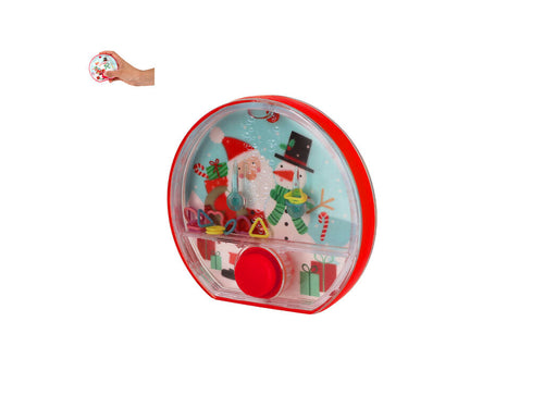 Console d’eau amusante au design de Noël, fabriquée en PS résistant avec bouton en TPE rouge assorti - Mikix Personnalise