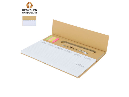 Planificateur hebdomadaire de bureau disponible en 7 langues (espagnol, anglais, français, portugais, allemand, néerlandais, italien) - Isan Personnalise