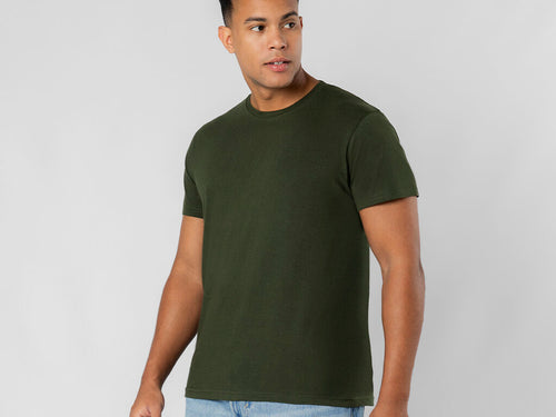 T-shirt adulte à manches courtes, confectionné en doux coton uni 100 % 150 g/m² - Epika Personnalise