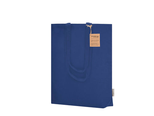 Sac confectionné en toile canvas biologique de 270 g/m² avec soufflet à la base - Enarak Personnalise
