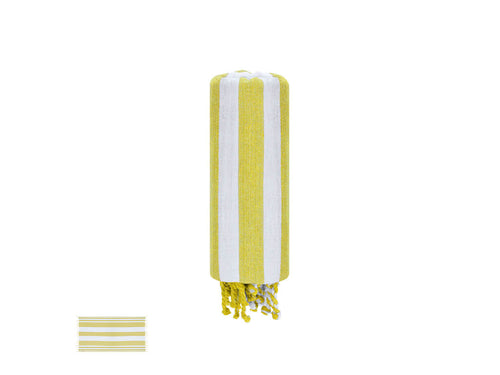 Paréo-serviette doux 180 g/m² en combinaison de coton recyclé et polyester RPET - Yeser Personnalise