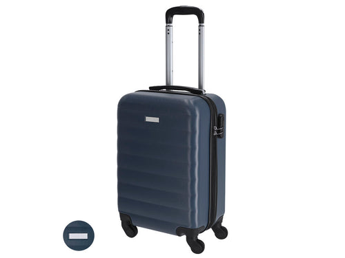 Trolley à 4 roues télescopiques en ABS rigide de haute résistance - Luril Personnalise