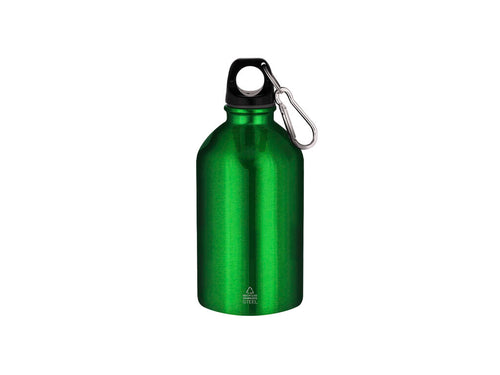 Gourde de 500 ml fabriquée en acier inoxydable recyclé avec finition métallisée - Beyls Personnalise