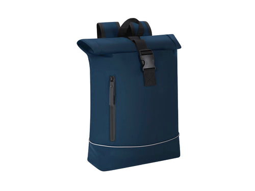 Sac à dos fabriqué en PU souple et résistant, conçu avec une bande réfléchissante à l’avant pour une meilleure visibilité - Norzal Personnalise
