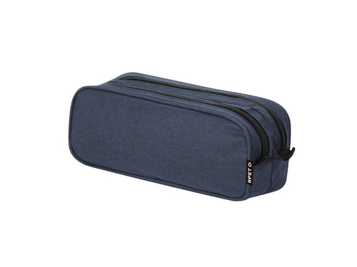 Étui en polyester recyclé RPET 300D doux avec tissu effet mélange - Sekins Personnalise