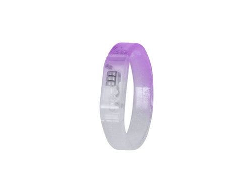 Original bracelet with multicolour LED lights, perfect for parties, night events or themed celebrations - Gretex Personnalise