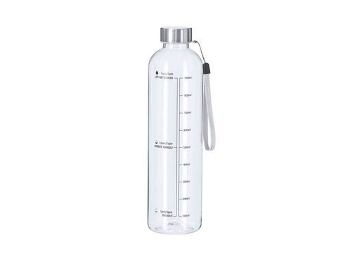 Bouteille faite de RPET d’une capacité de 1L, conçue pour favoriser une hydratation adéquate - Itear Personnalise