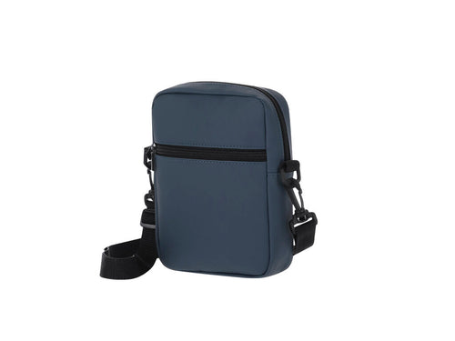En PU souple avec poche centrale à fermeture éclair et compartiment avant fermé par zip - Dibbud Personnalise