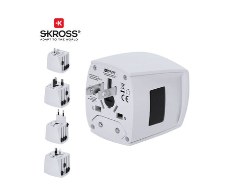 Adaptateur de voyage universel SKROSS - MUV MICRO Personnalise