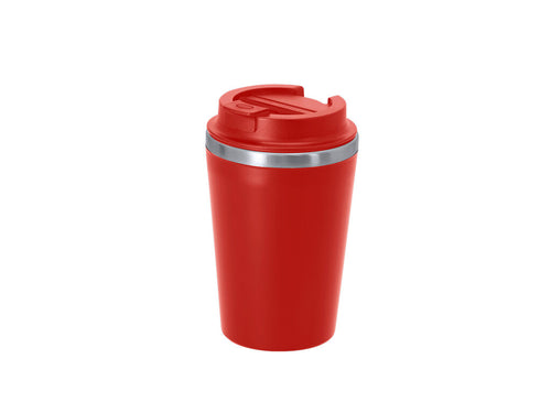 Gobelet thermique 350 ml Acier inoxydable intérieur et extérieur en PP - Relanor Personnalise