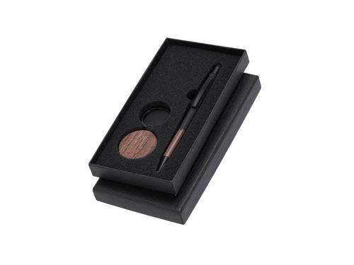 Set bois de noyer - Lonlok Personnalise