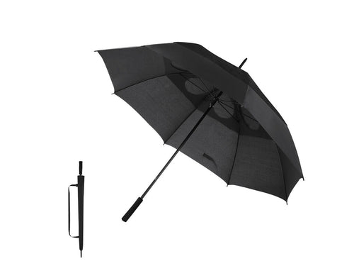 Parapluie de 130 cm de diamètre, fabriqué en polyester RPET 210T - Narnor Personnalise