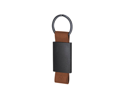Porte-clés au design amusant avec du ruban PU recyclé - Versat Personnalise