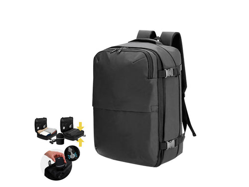 Sac à dos sous vide au design élégant en PU souple, incluant une pompe à vide de 30 W - Garnep Personnalise