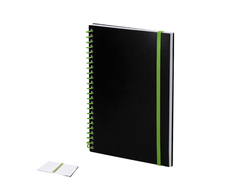 Cahier à anneaux avec des couvertures flexibles en PP - Bilbo Personnalise