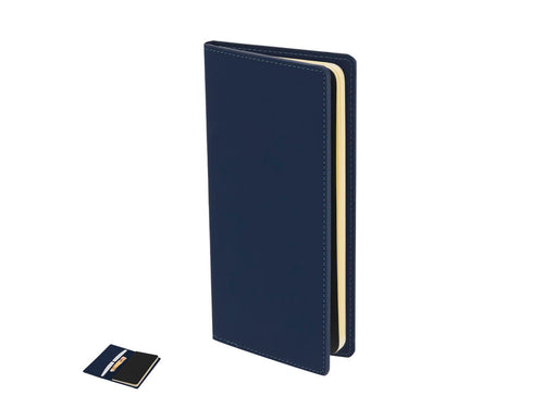 Bloc-notes avec des couvertures rigides en faux cuir recyclé - Glimmer Personnalise
