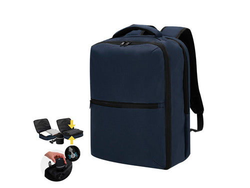 Un sac à dos à vide avec design urbain en polyester 600D comprend une pompe à vide de 35W - Nymeria Personnalise