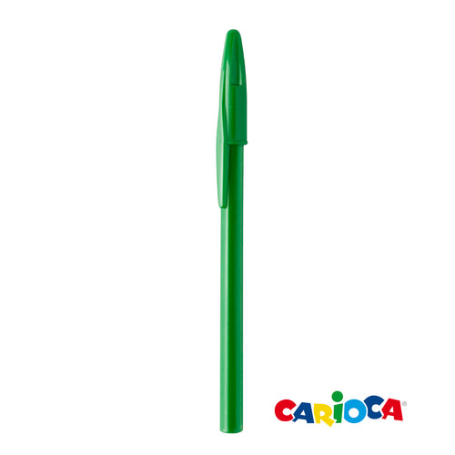 Stylo universel Carioca à capuchon, design classique avec corps finition brillante - Universal Personnalise