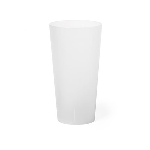 Gobelet 400 ml en PP, sans BPA, éco-réutilisable avec une finition givrée - Yonrax 400 ml Personnalise