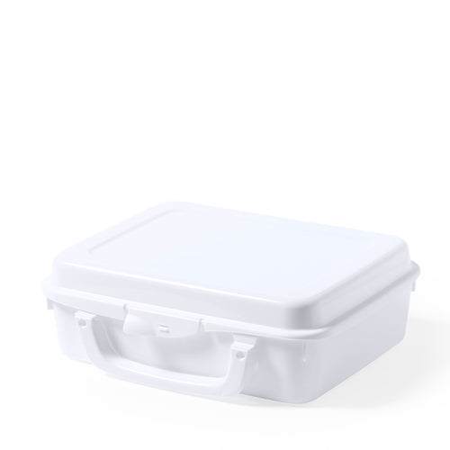 Boîte à lunch d’une capacité de 1L, en PP blanc - Chosal Personnalise