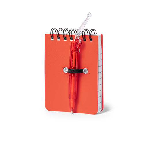 Minicarnet à anneaux aux couleurs accrocheuses - Duxo Personnalise
