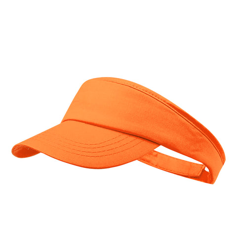 Visière en coton avec fermeture velcro réglable - Tiger Personnalise