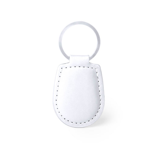 Porte clés avec finition en similicuir - Pelcu Personnalise