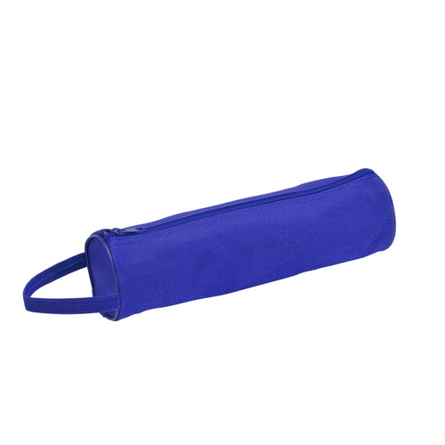Trousse classique zippée, forme cylindrique en polyester 600D résistant - Celes Personnalise