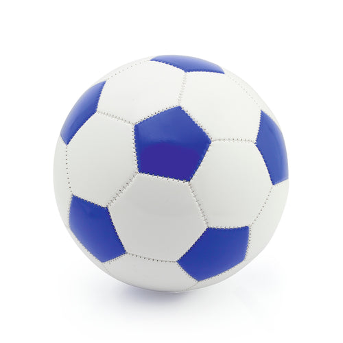 Ballon design rétro bicolore en similicuir souple, taille FIFA 5 - Delko Personnalise