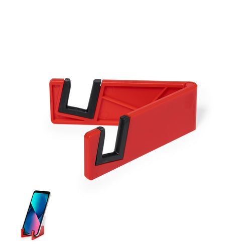 Support pour appareil mobile avec pieds repliables et patins antidérapants en pvc - Laxo Personnalise