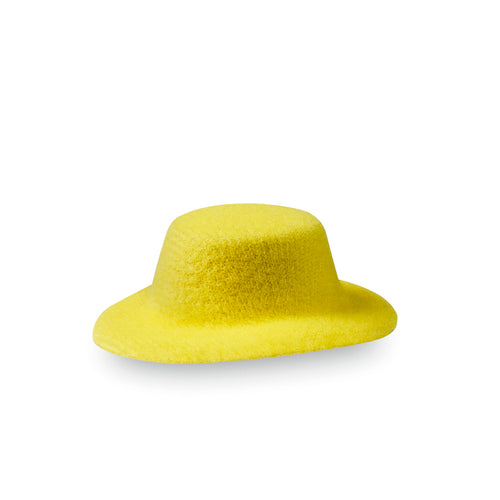 Épingle à cheveux originale en velours et en forme de chapeau dans des tons vifs variés - Tauron Personnalise