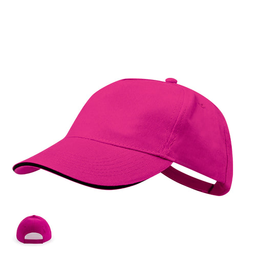 Casquette à 5 panneaux en coton peigné - Kisse Personnalise