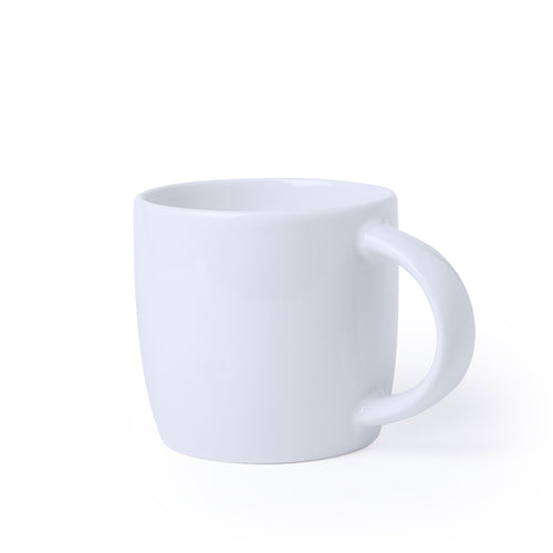 Mug blanc en céramique AA d´une capacité de 380ml pour les amateurs de café long - Tarbox Personnalise