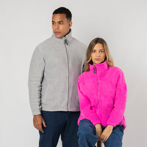 Veste en laine polaire chaude et lisse de 280g / m2 avec traitement anti-boulochage - Hizan Personnalise