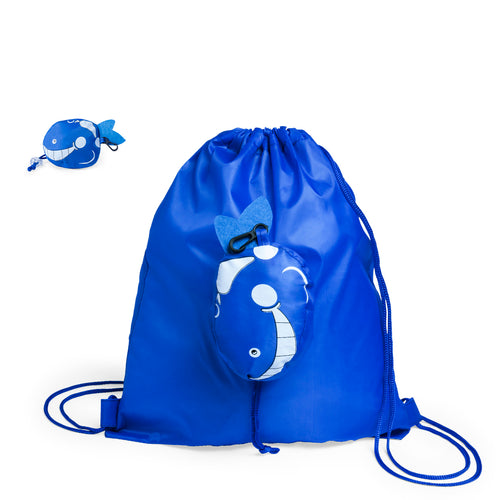 Sac à dos à cordelettes pliable pour enfant - Kissa Personnalise