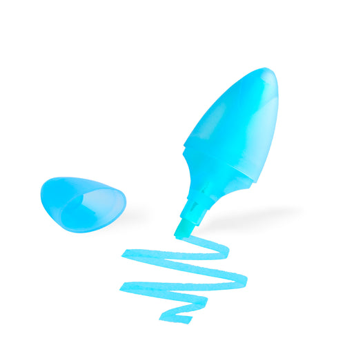 Surligneur fluorescent au design simple - Rankap Personnalise