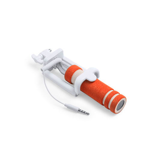 Perche à selfie repliable, de conception simple, avec connexion jack de 3,5mm, système anti-rotation et déclencheur intégré sur le manche - Paicom Personnalise