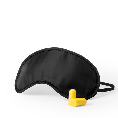 Ensemble de voyage avec masque et bouchons d´oreille - Yorder Personnalise