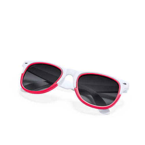 Monture de lunettes au design classique de couleur blanche avec finition brillante - Options Personnalise