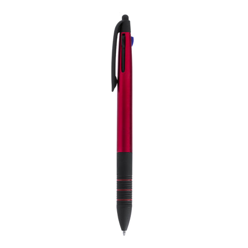 Stylo stylet 3 en 1 avec mécanisme à bouton poussoir rétractable - Betsi Personnalise
